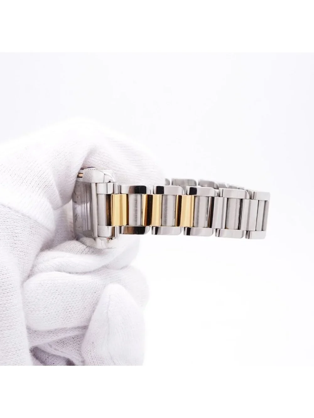 Cartier Tank Anglaise SM Silver Dial Watch